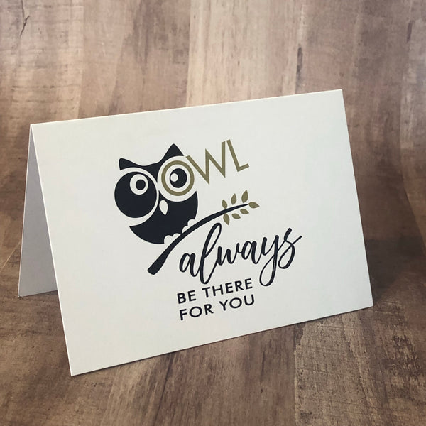 Owl Always Be There For You Notecards & Envelopes Set of 6 by Owl Aisle™