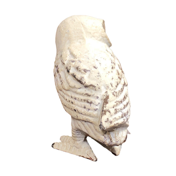 Cast Iron Decorative Owls, Brown, Bronze or Cream