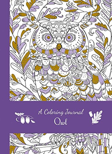 Owl Coloring Jotter Journal - Owl Aisle
