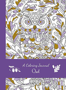 Owl Coloring Jotter Journal - Owl Aisle